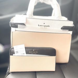 *** BRAND NEW KATE SPADE SET *** Authentic Kate Spade Purse and Full-size wallet